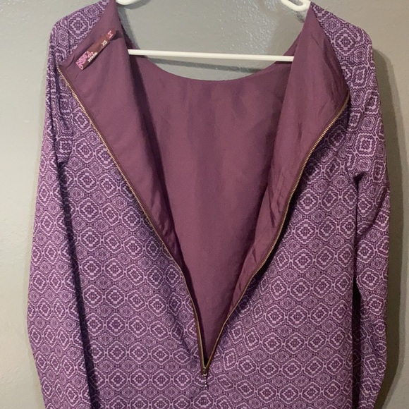 Prana Cece Purple Geo Dress - Picture 7 of 11